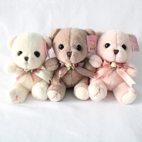 玛朵小熊毛绒玩具泰迪小熊抱抱熊玩偶坐版彩色布娃娃小熊公仔批发