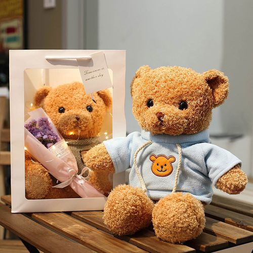 泰迪熊毛绒玩具小熊公仔玩偶抱抱熊布娃娃情人节送男女生生日礼物
